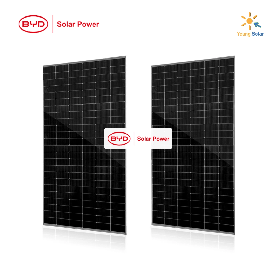 Hochwertige BYD Auro MLK 36 (530W-555W) 500W 540W 550W Solarstrom Solaranlage Projekt mit CE