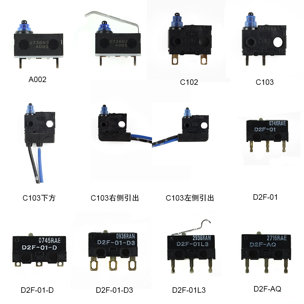 Microinterruptores Automatización Industrial de piezas de repuesto de componentes electrónicos D2hw-BR201La Dra.