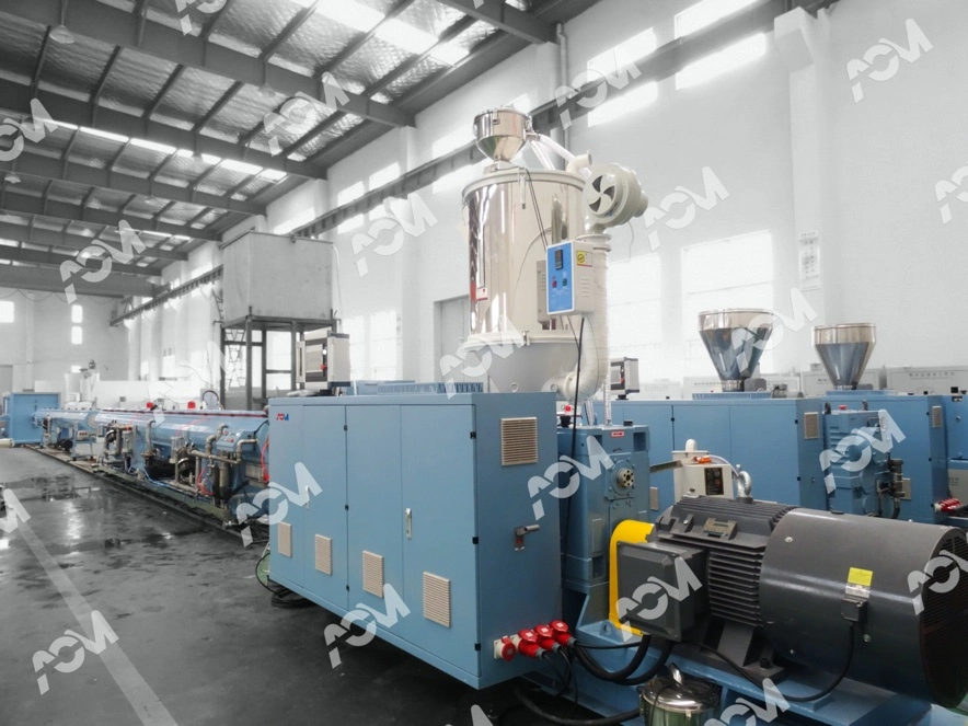 HDPE PE PP PPR Water Pipe Supply Drainage Electric Conduit Pipe Extrusion Production Making Machine