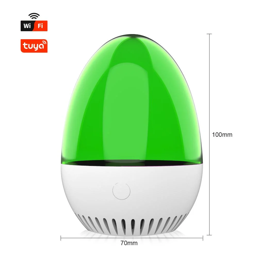 WiFi CO2 Meter Infrared Sensor for Classrooms Carbon Dioxide Meter Rechargeable Lithium Battery