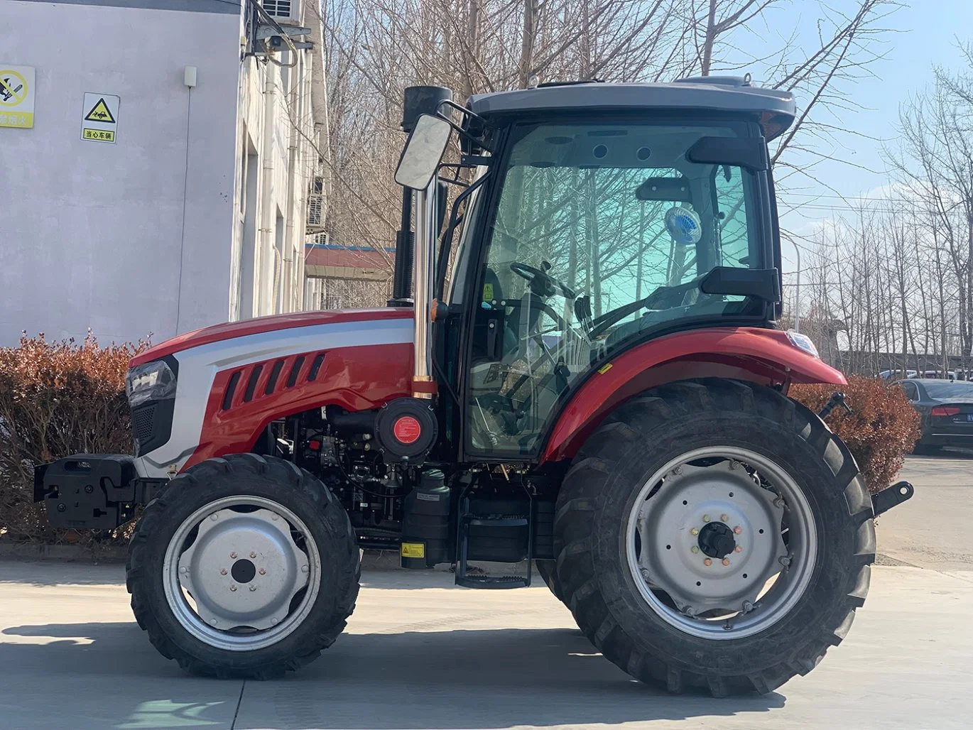 60HP Mini Farm Front End Loader/ Landmaschinen/ Diesel Front Endlader mit Kabine für Farm