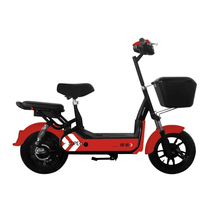 Almacén de Alemania Vimode Coc de tamaño mini de la cruz de dos ruedas de 12 pulgadas 400W E moto Scooter motocicleta con tronco