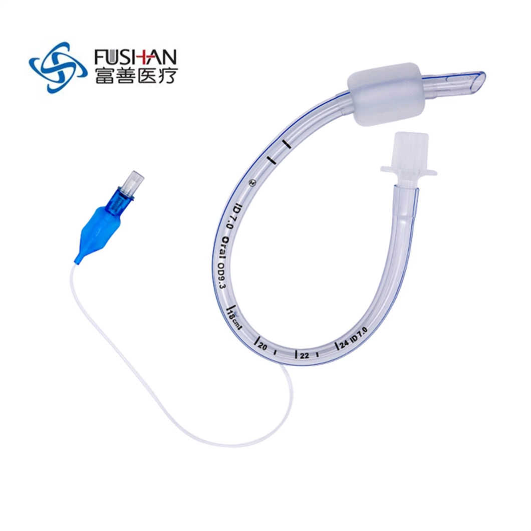 Prix de gros en Chine Tube endotrachéal Portex Polar South Facing Oral Rae Préformé à manchette Tube trachéal simple avec yeux de Murphy 7.0 pour la gestion des voies respiratoires