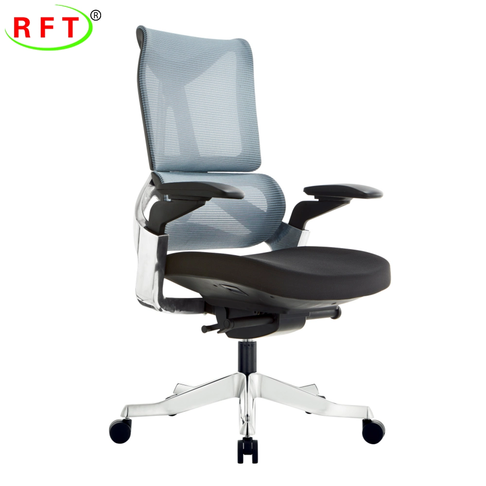 Luxury Manufacturer Ergonomic Design Breathable Mesh Swivel Abjustable Height Executive Boss Office Manager Chair