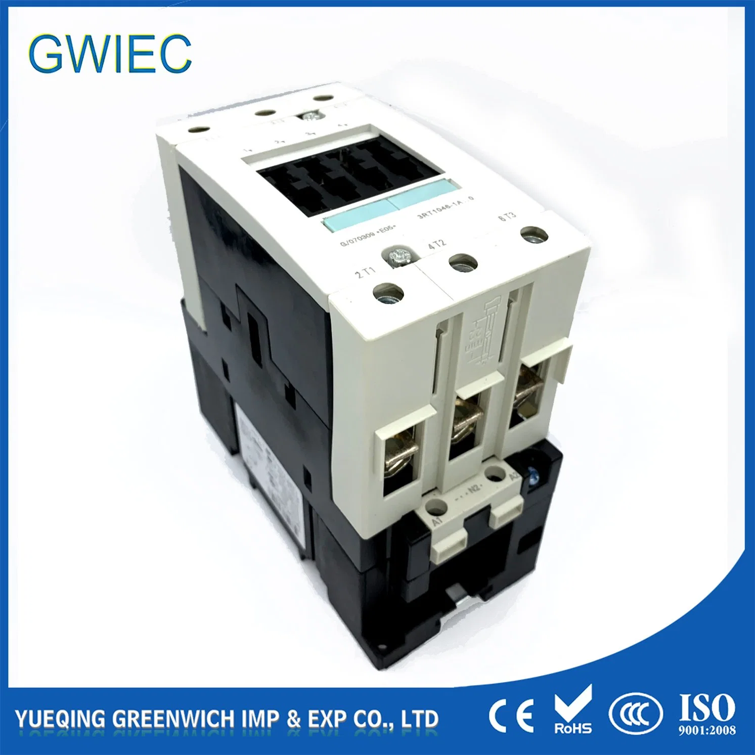 IEC947, VDE0660, GB14048 A1 A2 démarreur de moteur Chine 3TF contacteur 3rt-1016