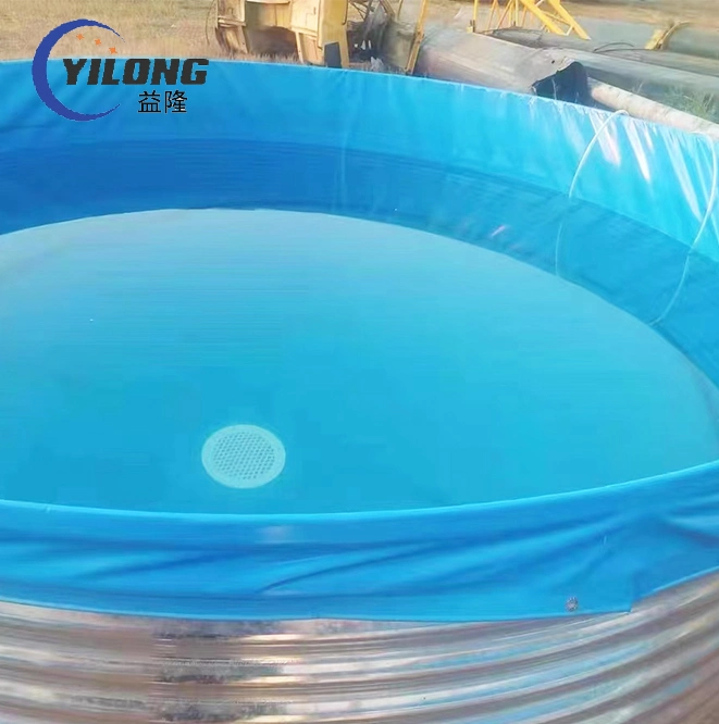 Recirculating Aquaculture System Water Tank Fish Farm Plastic Fish Farming Tank
