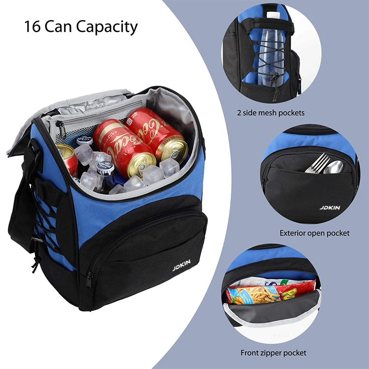 Sublimation Printing Quality Large Fabric Ice Wine PVC Insulated Lunch Cooler Bag