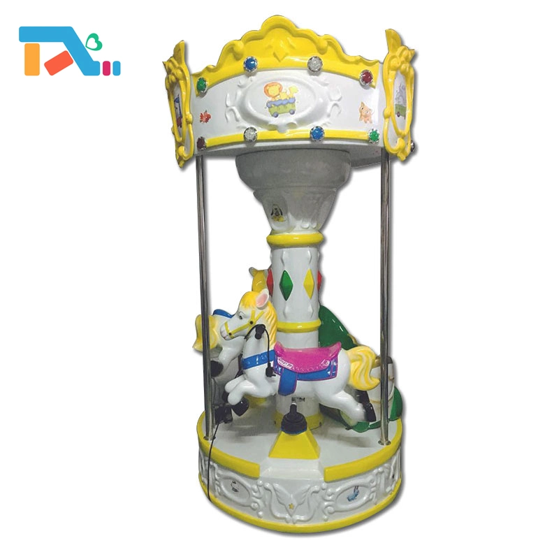 Hot Sale Amusement Park Creative Design Children New Soft Kids Animal Carousel for Indoor Playground Electric Equipment