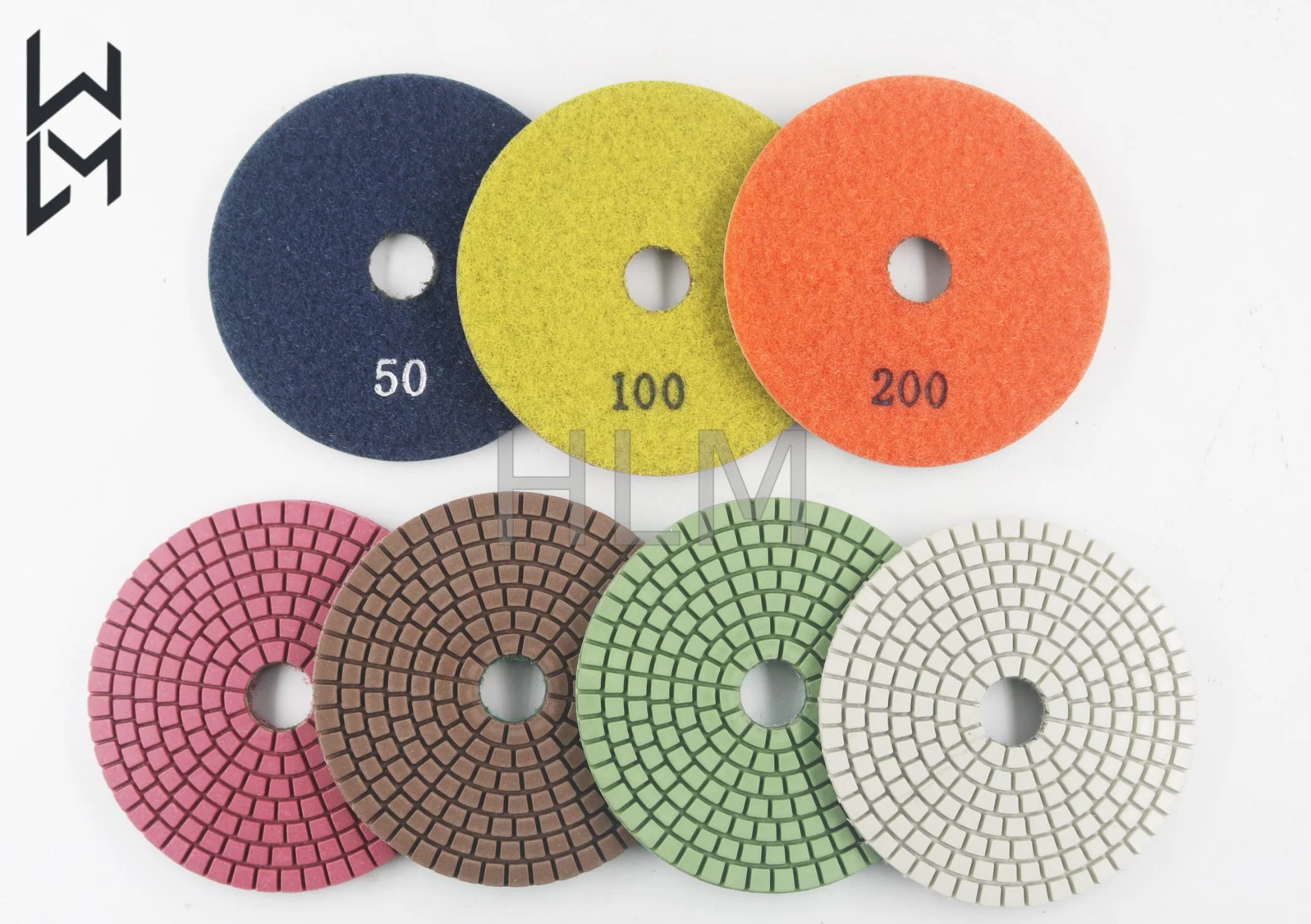 Diamond Polishing Pads Stone Dry Grinding Sheet Marble Polishing Diamond Water Grinding Sheet