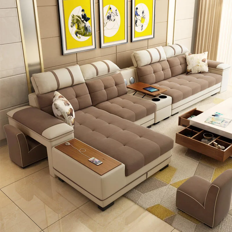 Cy Modern Living Room Sofa Set Corner Sectionals Couch