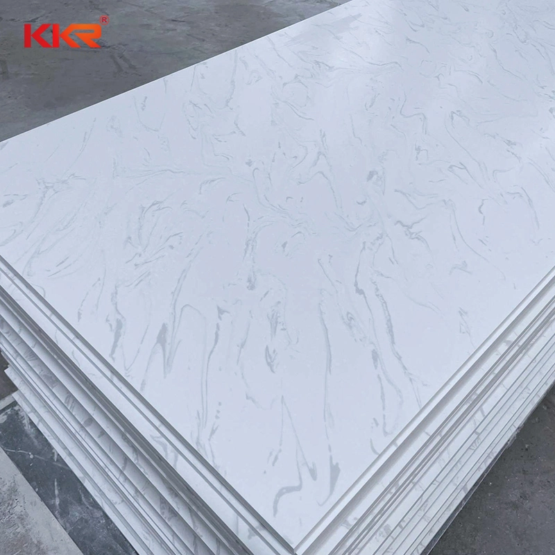 Kitchen Worktop 12 mm White Artificial Marble Stone