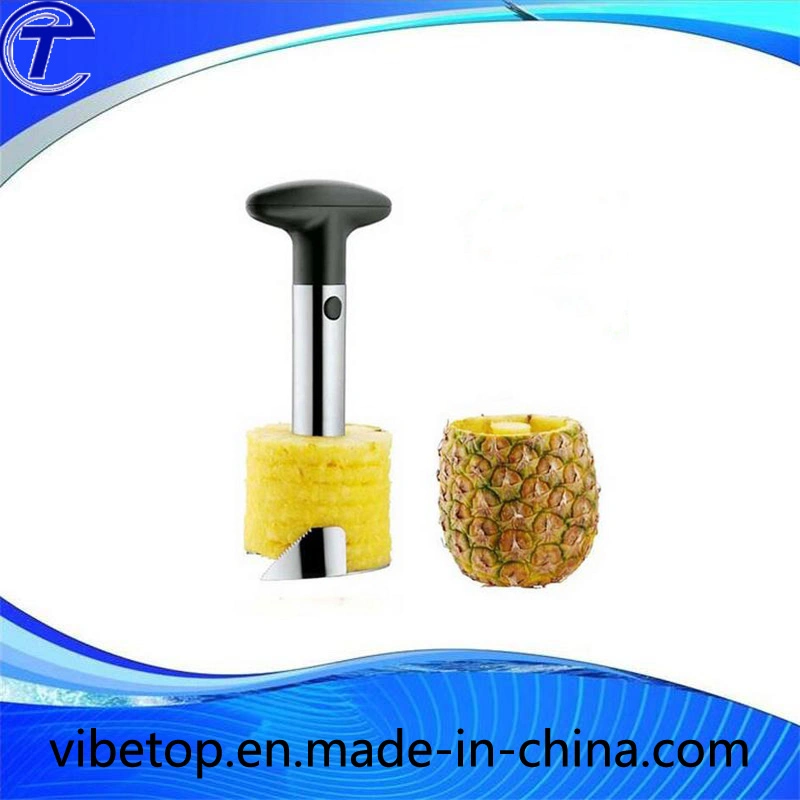 Handle Stainless Steel Pineapple Peeler Slicer