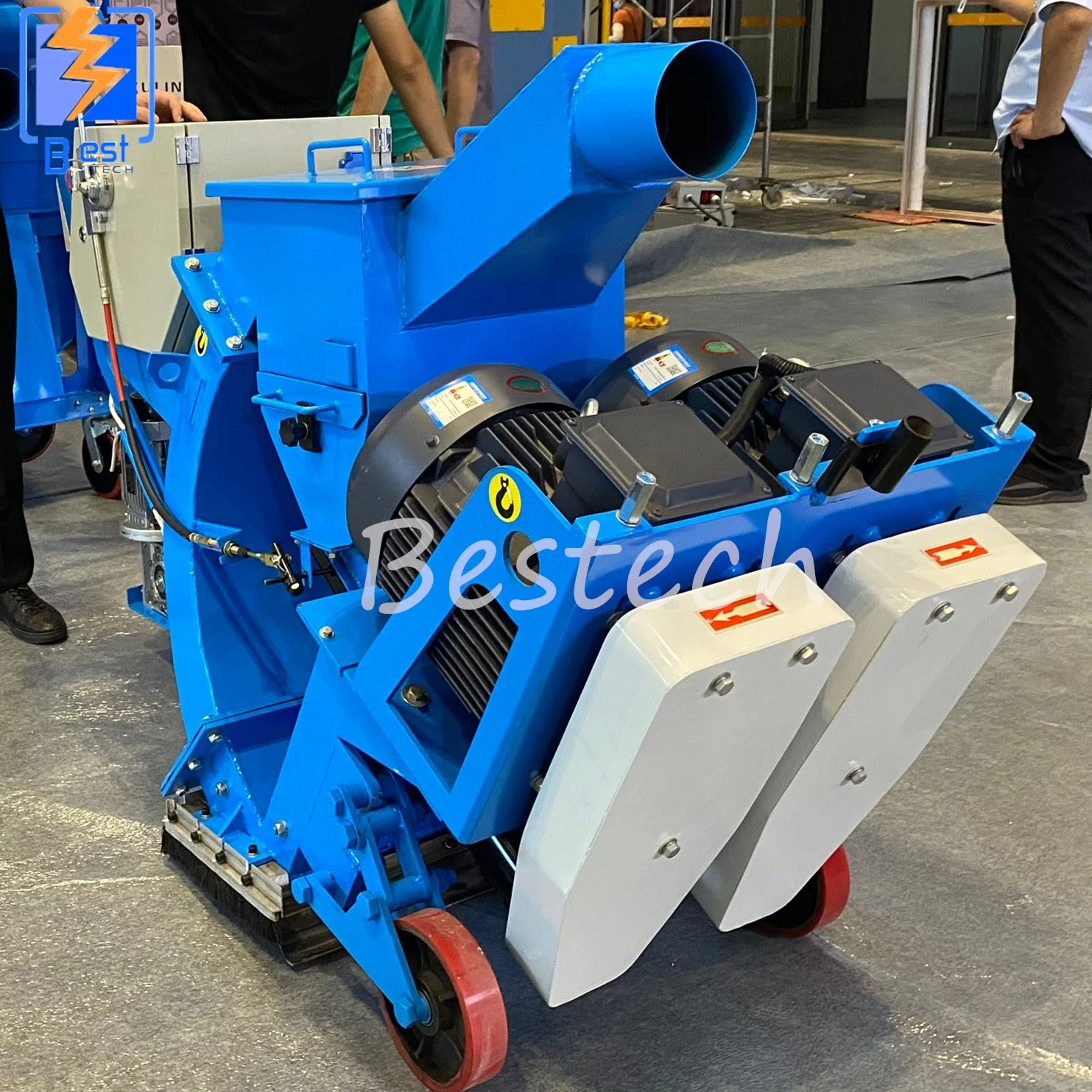 Blastracs Shot Blasting Machine Asphalt Road Shot Blasting Machine