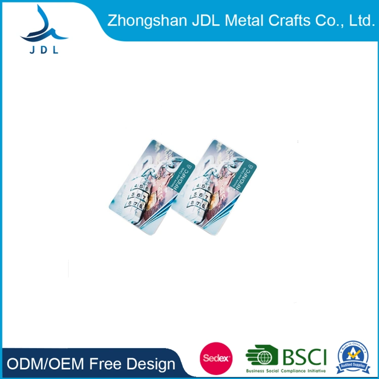 Metal; High Quality Stamping Laser Gold Business/VIP Customized Credit Prepaid NFC RFID Smart ID Card