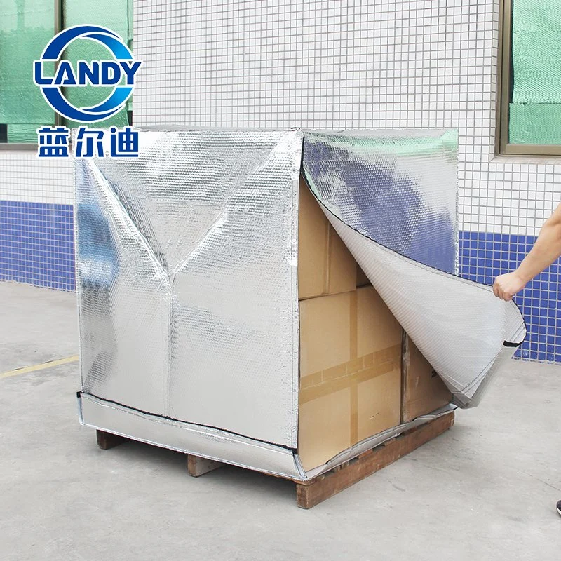 Foam Foil Thermal Insulation Pallet Cover for Frozen Food Shipping