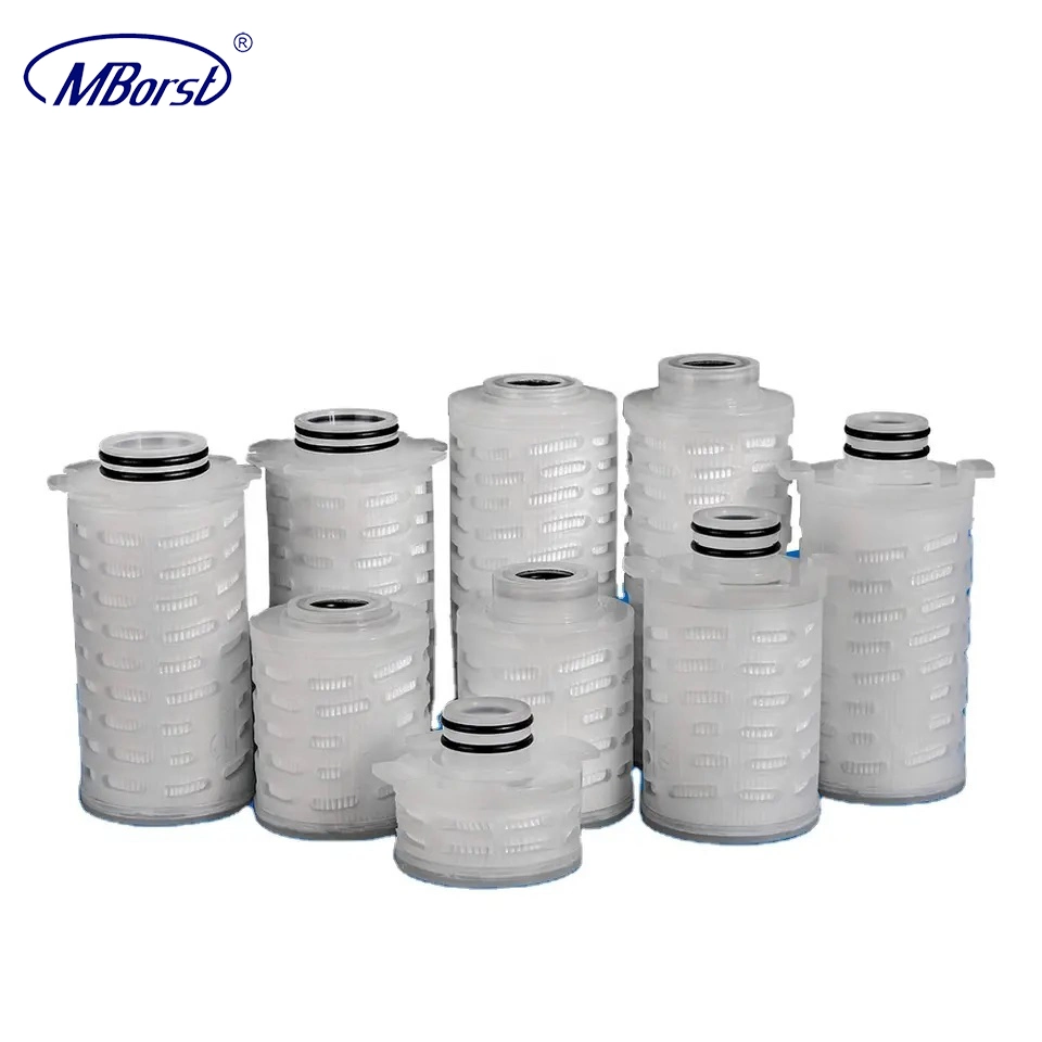 High quality/High cost performance Polypropylene PP 1/5/10 Micron Pleated Filter Cartridge for Wine/Beer/Food&Beverage Water Filtration Microelectronics Industry DOE Soe Fin 215