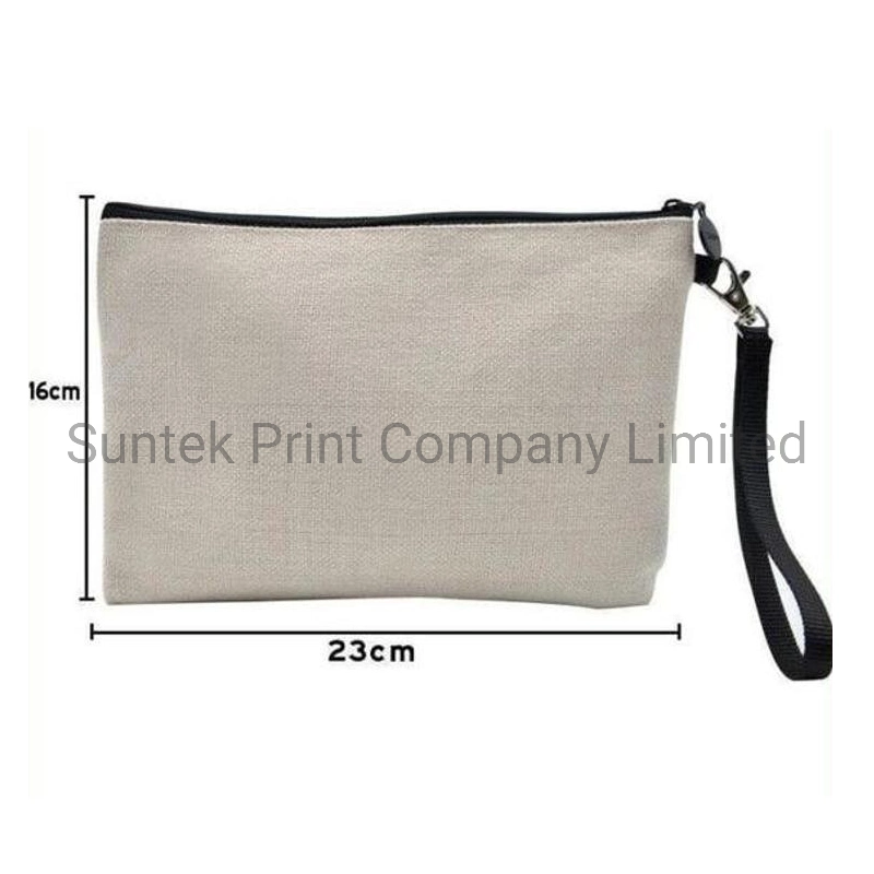 Blank DIY Linen Make-up Bag & Pencil Bag