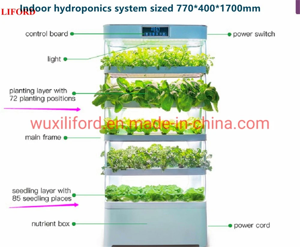 Complete Indoor Vertical Farm Nft Automated Hydroponics Growing System