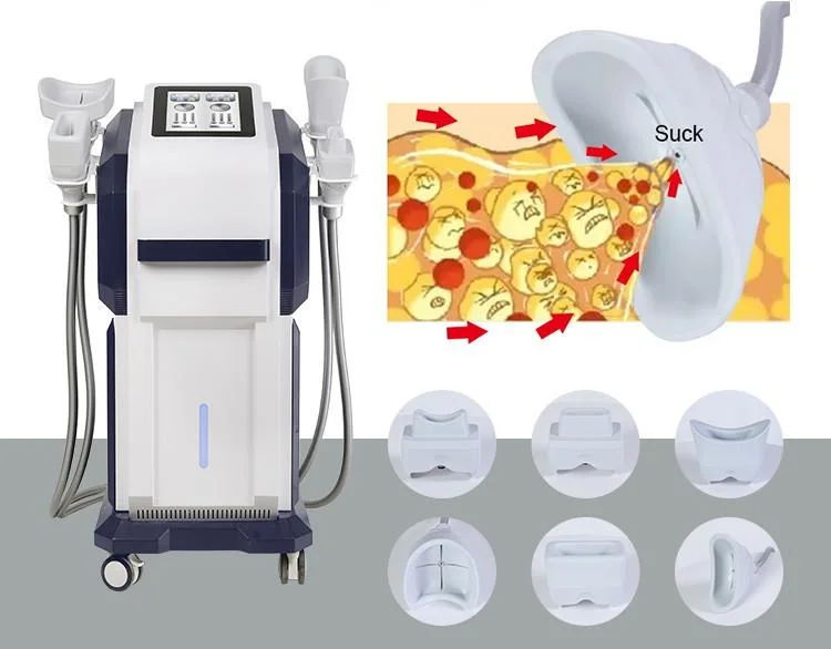 Top Quality Safety Beauty Salon Equipment Weight Loss Tens Vacuum Forming Cellulite Reduction Kryolipolysis System Physiotherapy Liposis Cryo Slimming Machine