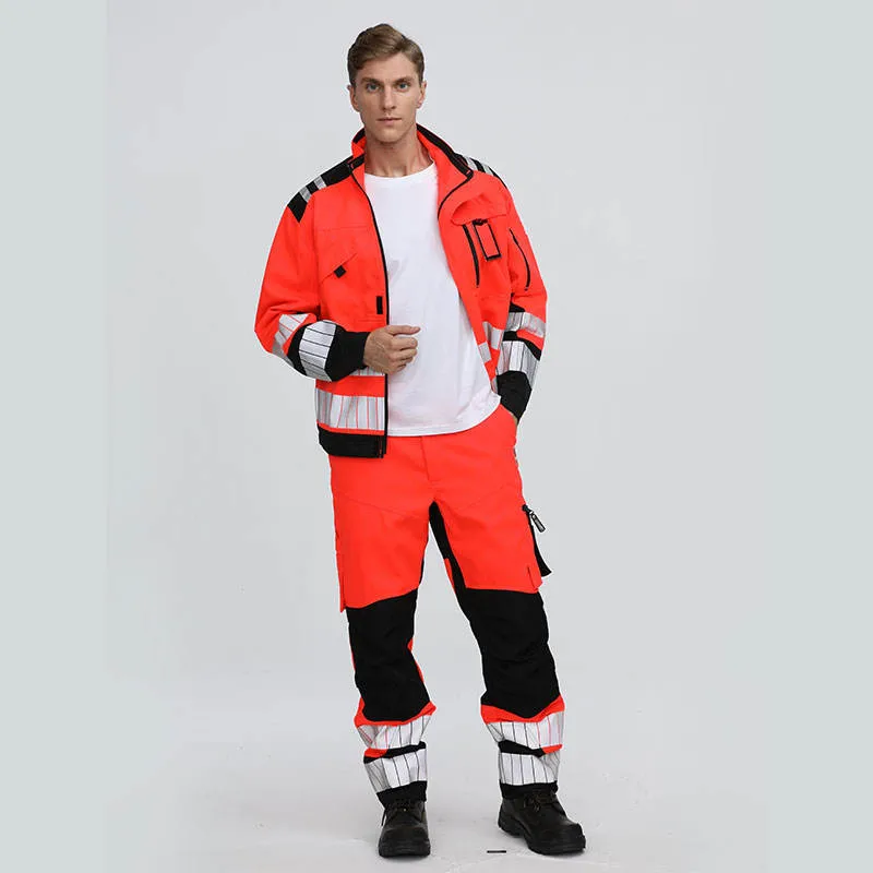 Safety Welding Suits Mechanic Workwear Flame Retardant Clothing