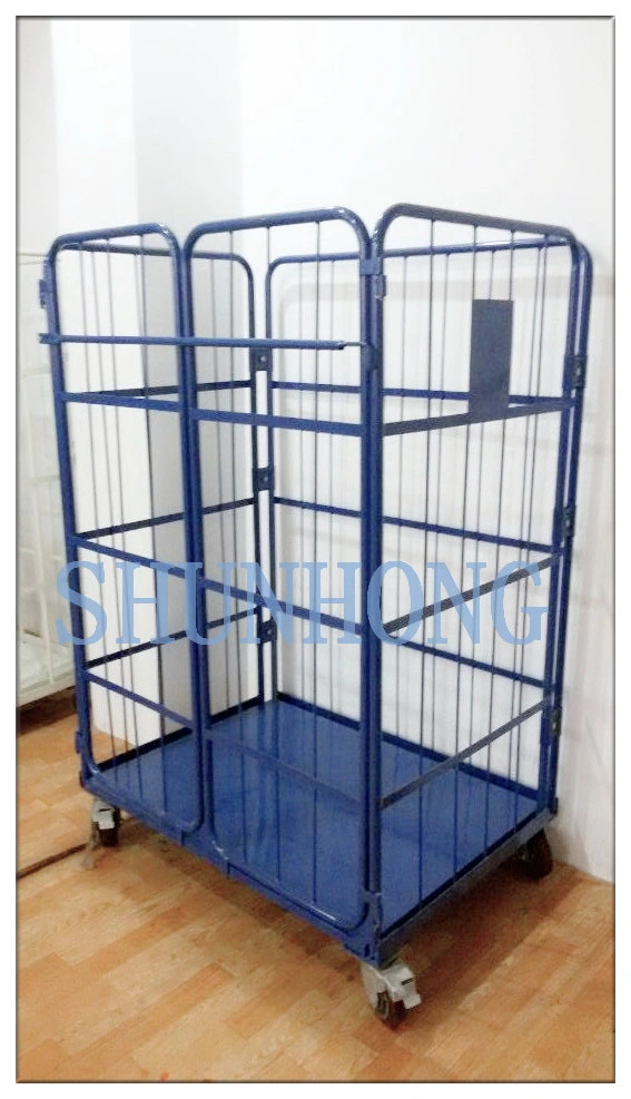 4 Sides Roll Container/Roll Cage/Warehouse Trolley