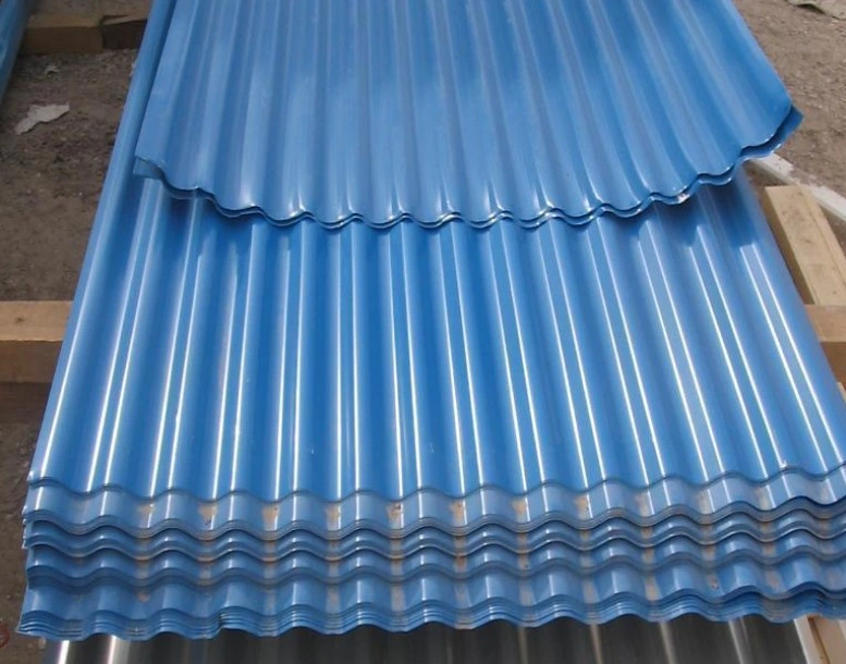 Las hojas de techado de materiales para techos de cartón ondulado
