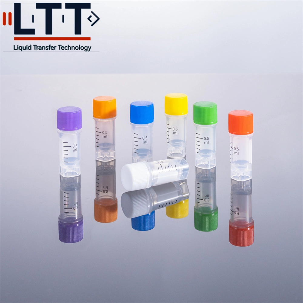 Laboratory Use with -190 Freezing Storage Liquid Nitrogen Tank Tube 10ml Cryopreservation Folder Other Accessories Centrifuge Tube