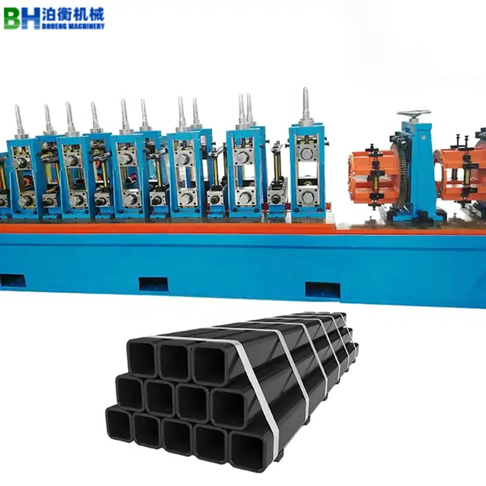 50 X 100 Rectangular Pipe Machine / Steel Pipe Making Machine / Tube Mill