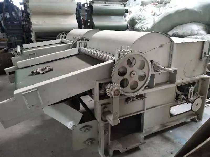 Waste Denim Fabric Opening Machine 600 Roller Opener for Industrial Felt Making