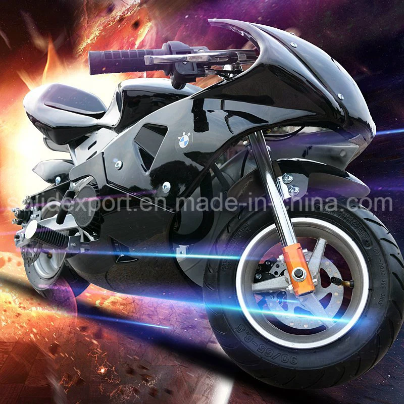 2024 New Fashion 49cc 2 Stroke Super Pocket Motorcycle Bike