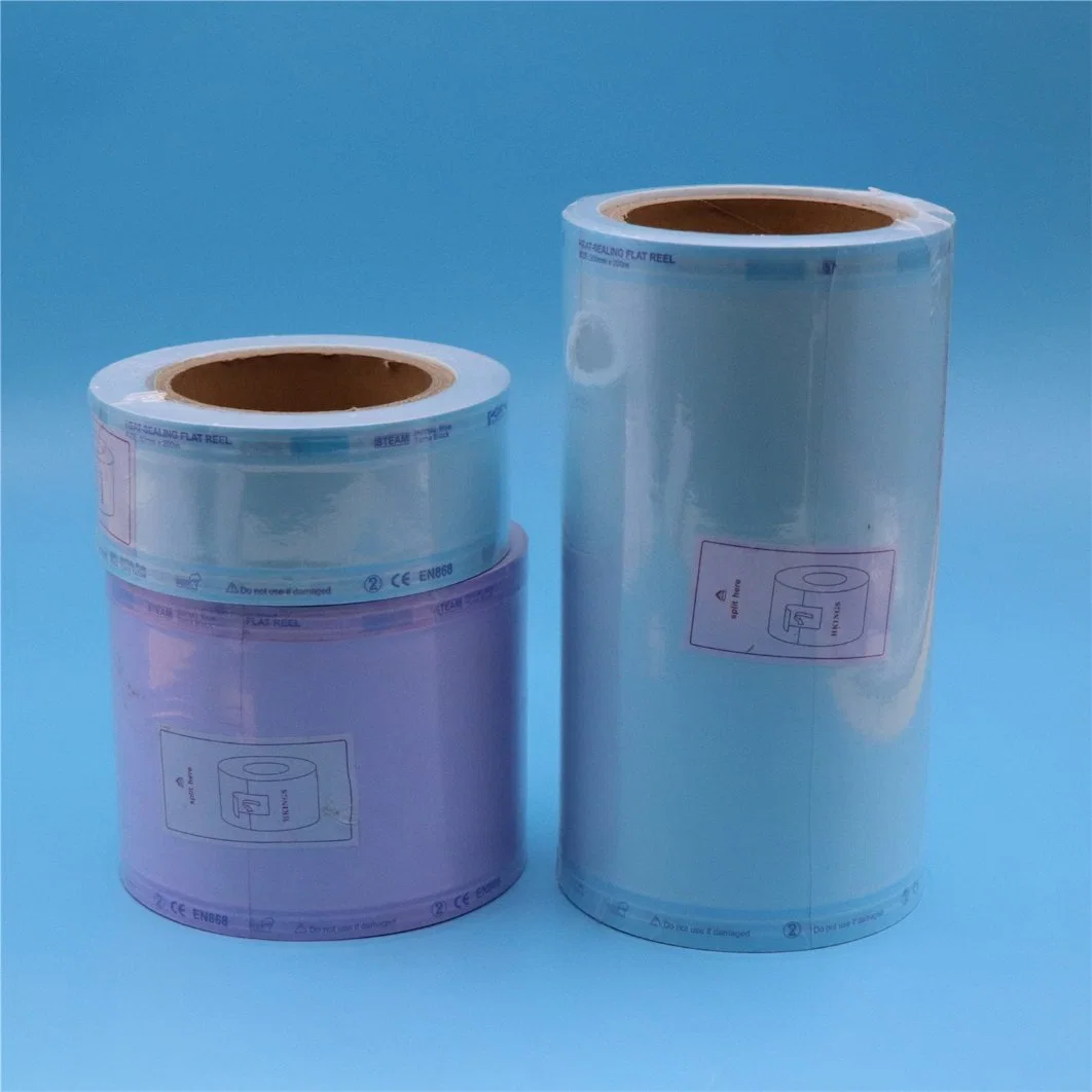 Heat-Sealing Medical Flat Sterilization Reel/Pouch