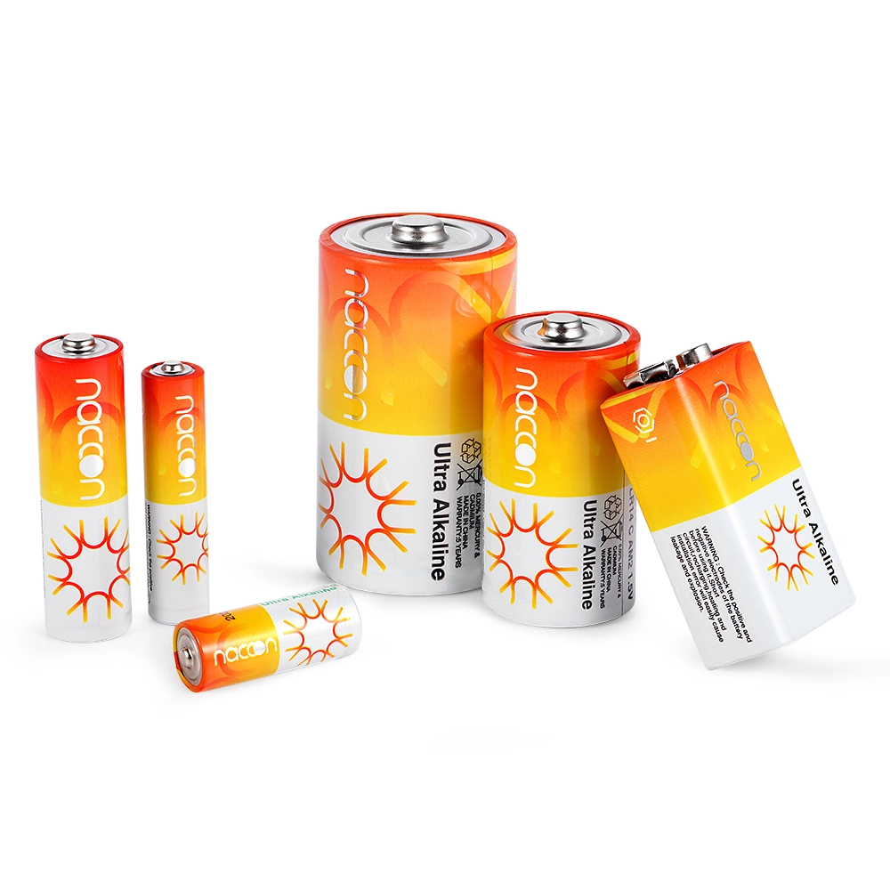 Primary Non-Rechargeable 9V 6lr61 Ultra Alkaline Dry Battery