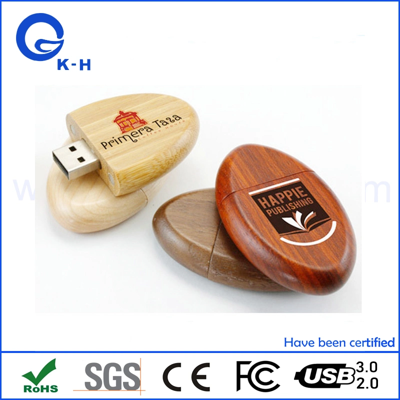 Promotional Custom Wood USB Flash Memory Drive 8GB 16GB 32GB