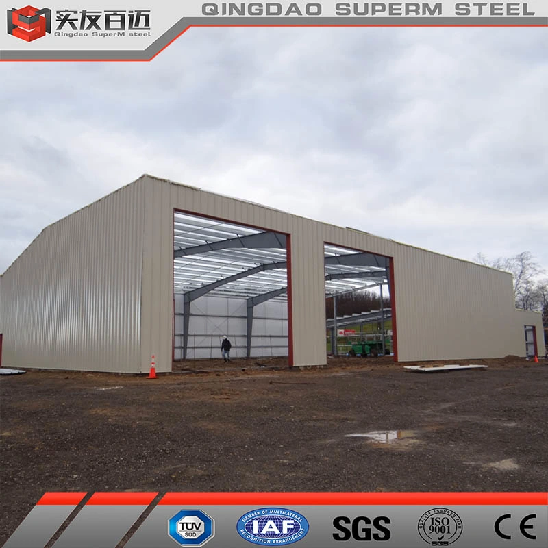 China Supplier Factory Price Prefabricated Steel Structure Frame Garage Building/ Prefab Warehouse/Metal Workshop Office
