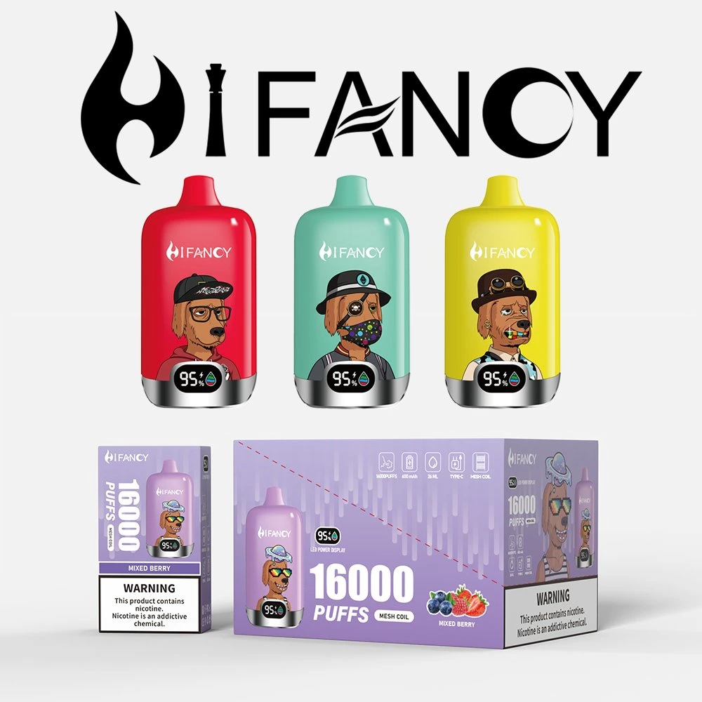 Disposable/Chargeable Hifancy 16000 Prefilled Vapes Wape Waka Lostmary Package Wholesale/Supplier I Vape Cheap Vaping Vape Puffs Vape Wape E Hookah Charger Vaper