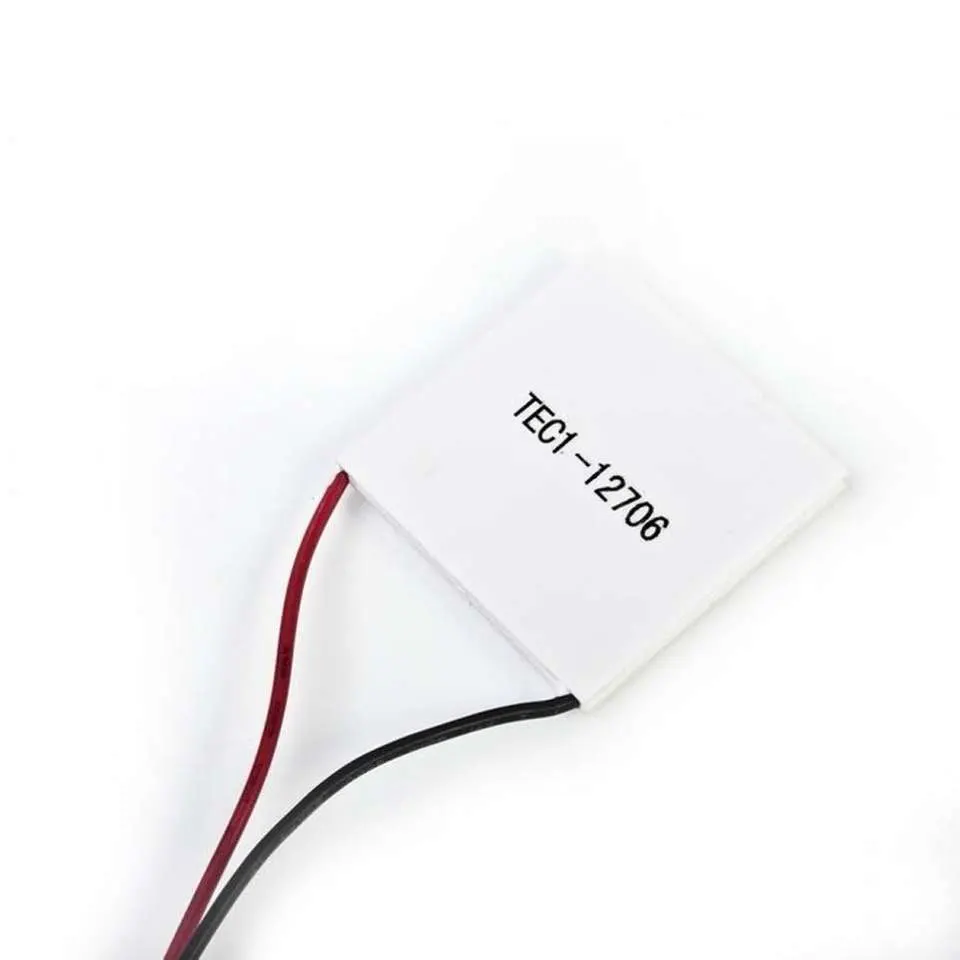 Tec1-12706 High Low Temperature Power Generation Heatsink Thermoelectric Cooler Peltier Cooling Plate Panel Module 12V 60W