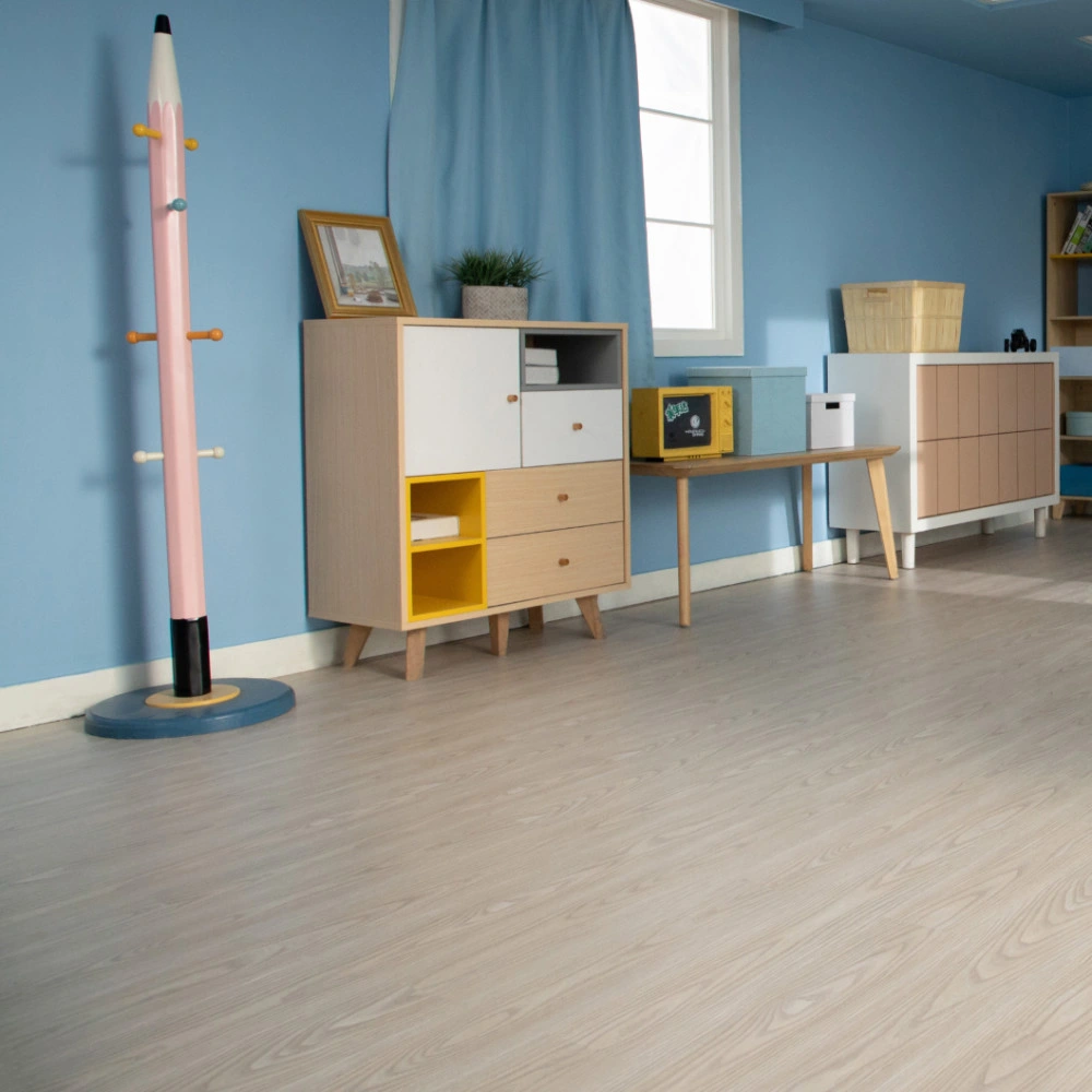 مصنع جديد DIY منزل تزيين الخشب PVC الأرضية ملصق البلاط أرضية من لوح فينيل من البلانك قابلة للفك، مضادة للماء ذاتية اللصق