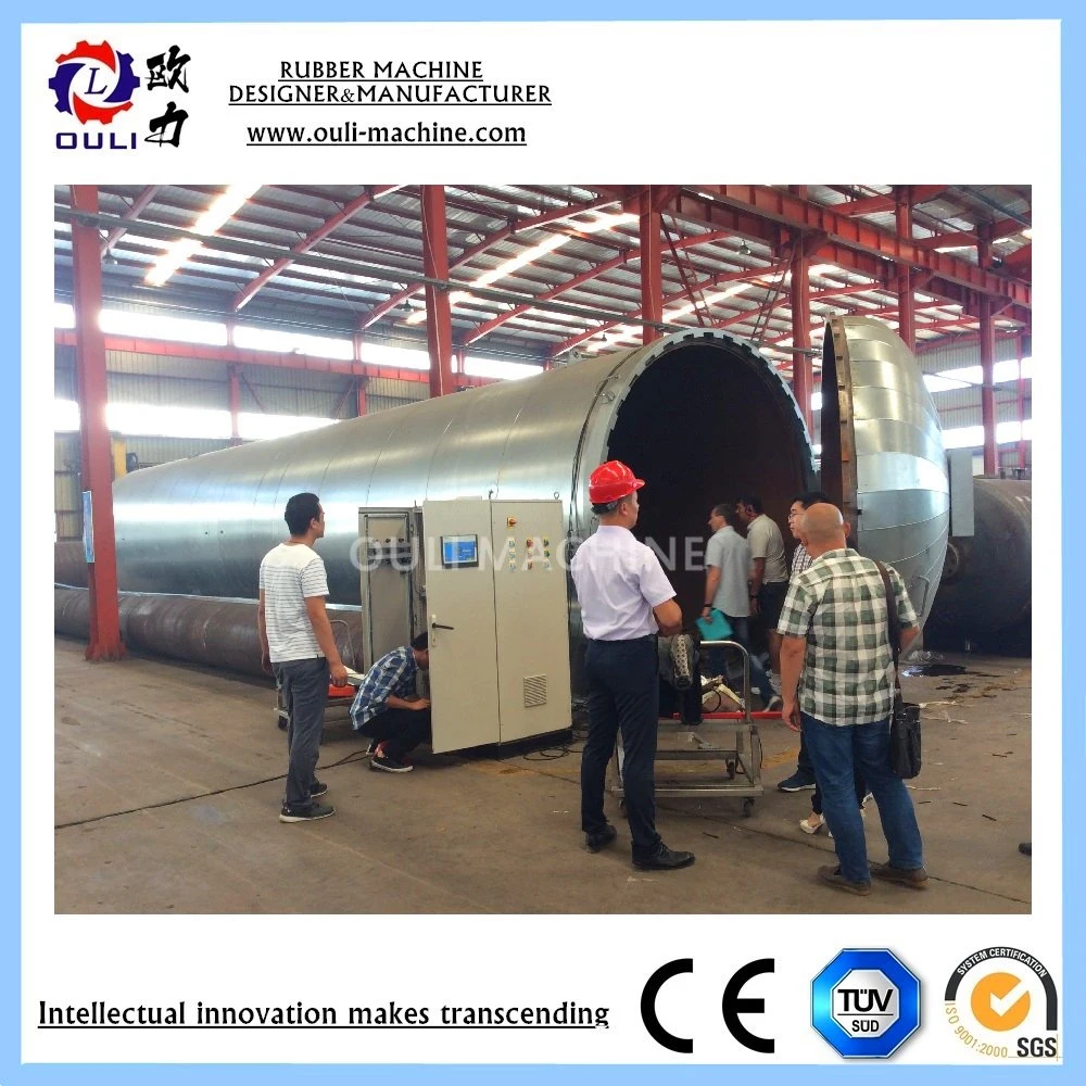 Factory Direct Ol-2600 Rubber Vucanizing Boiler with Oil Heating