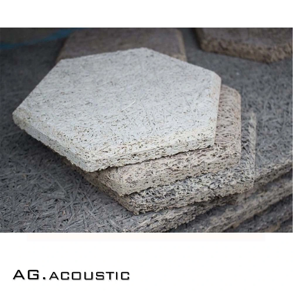 AG. Acoustic Colorful Class B Fireproof Wood Wool Acoustic Panel