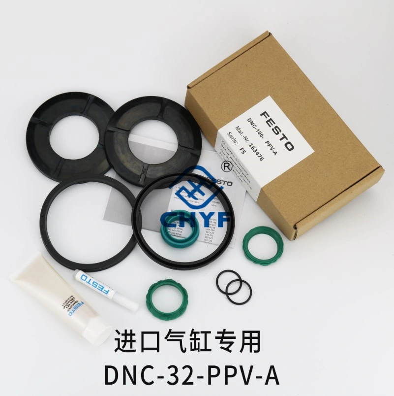 Festo Cylinder Repair Kit, Seal Ring DNC-32-40-50-63-80-100-125-Ppv-a O Ring FKM