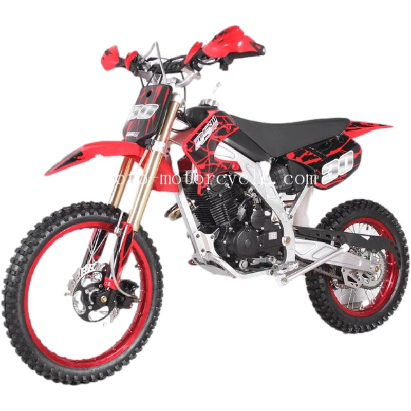 Мотоциклы Dirtbike 250cc AGB-30d Street Bikes мотоцикл Охлаждение Новая грязь мотоцикла Велосипед