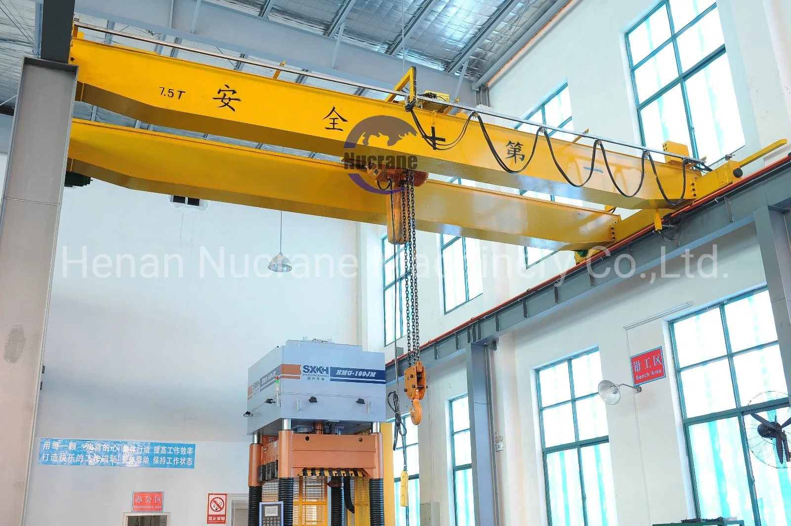 50ton Cabin Control U Model Double Beam Wheel Gantry Crane