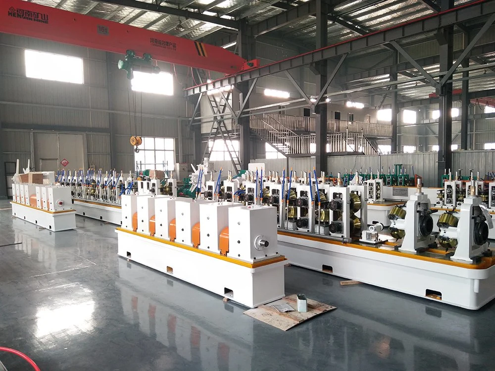 ERW Carbon Steel Round/Square/Rectangle Pipe Profile Section Production Line