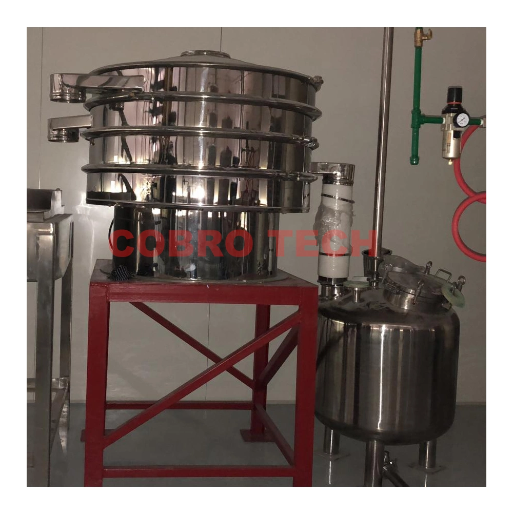 Icing Sugar Fruit Sugar Cane Juice Vibrating Rotating Sifter