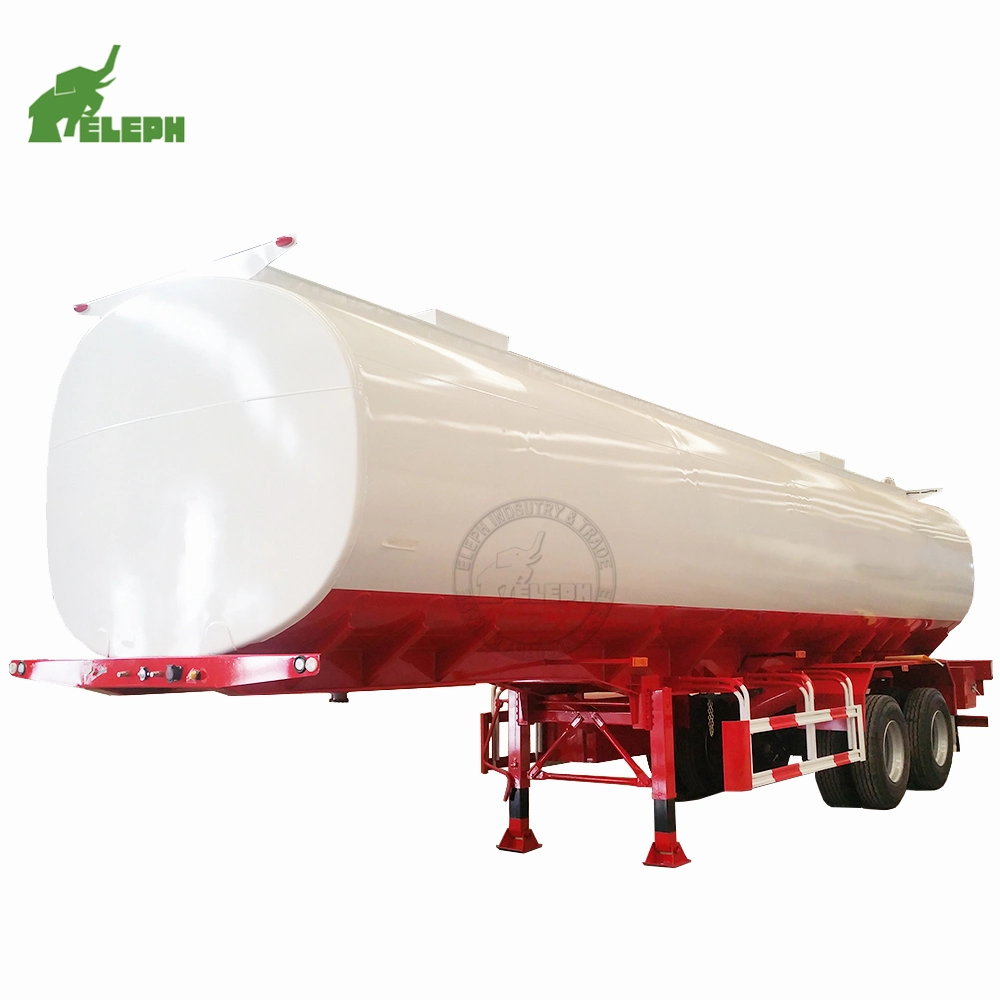 Tanker Trailer 2 Axle 35000liters 40000 Liters Diesel Gasoline Storage Tank Trailer Fuel Tanker Trailer