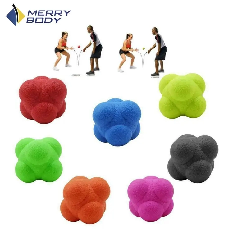 Wholesale Custom Logo Exercise TPR Massage Lacrosse Reaction Balls