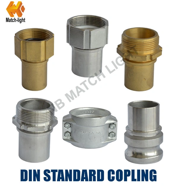 DIN 2817 Brass Male with Smooth Tail DIN Coupling