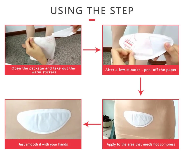 Personalisiert Frauen Zeitraum Schmerzlinderung Heizung Pack Patch Heat Pad Für Zeitkrämpfe