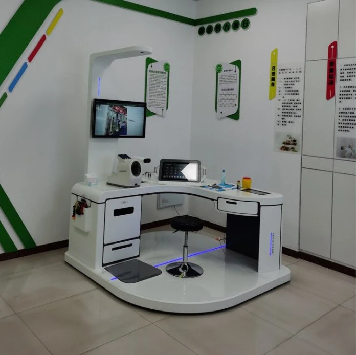 Clinical Laboratory Equipment Medical Self Service Health Checkup Kiosk