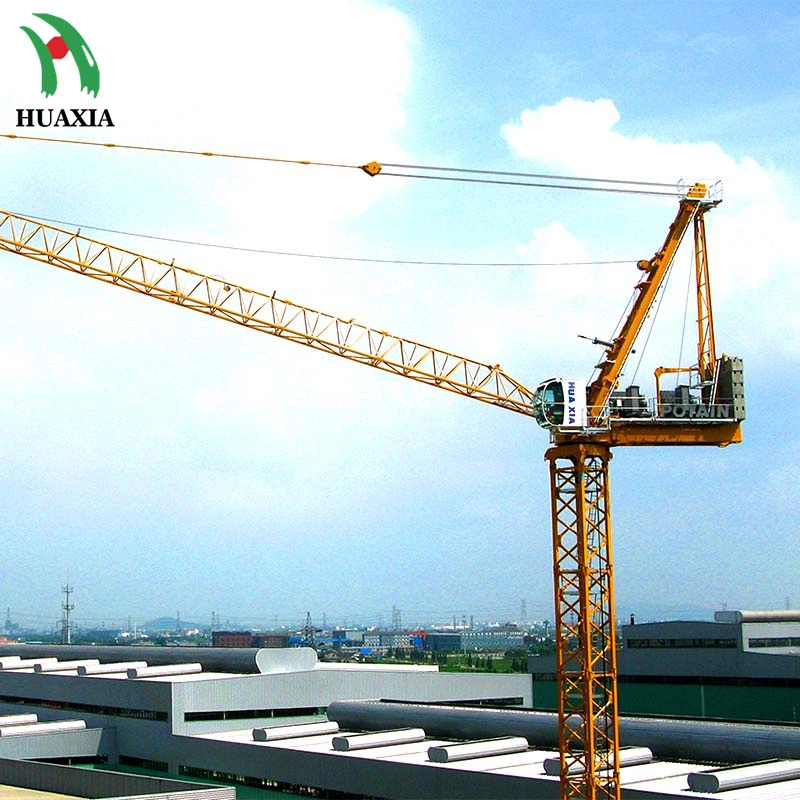 Stationary Max Load 10ton Self-Erecting Luffing China Tower Crane